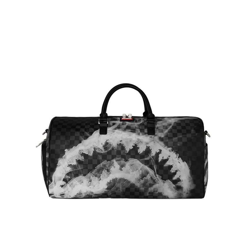 Sip N’ Smoke Duffle - Black/White