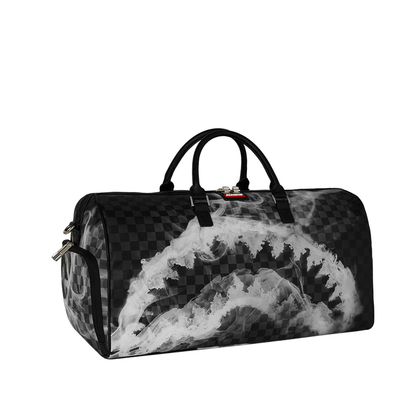 Sip N’ Smoke Duffle - Black/White