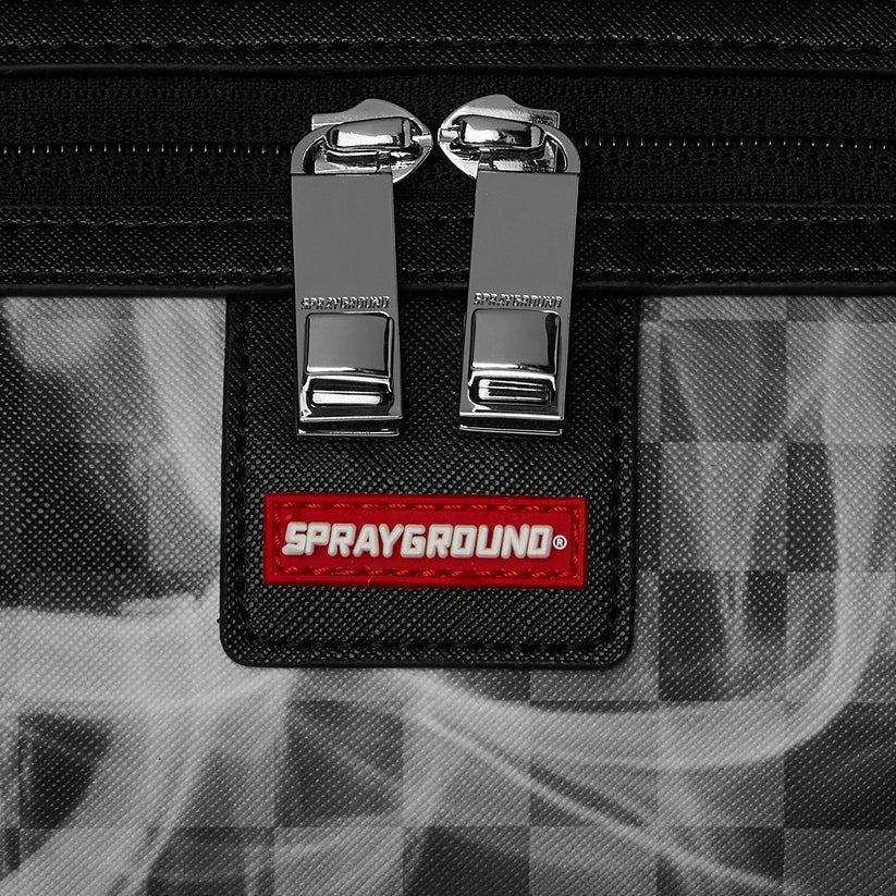 Sip N’ Smoke Duffle - Black/White