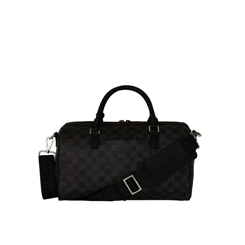 Scribble Shark Mini Duffle - Black
