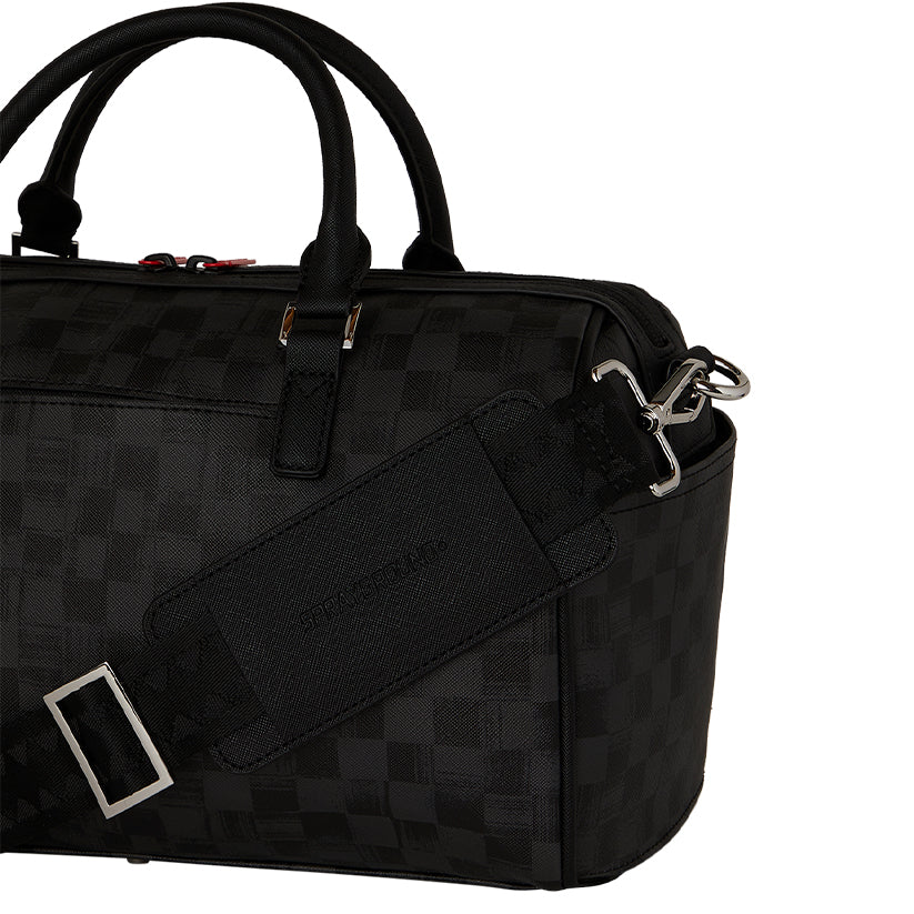 Scribble Shark Mini Duffle - Black