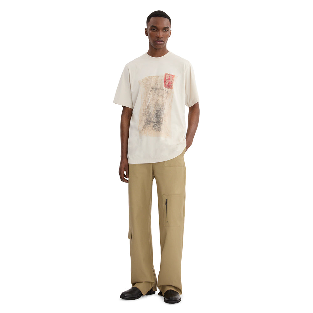 Dala Nasser T-Shirt - Moonbeam White