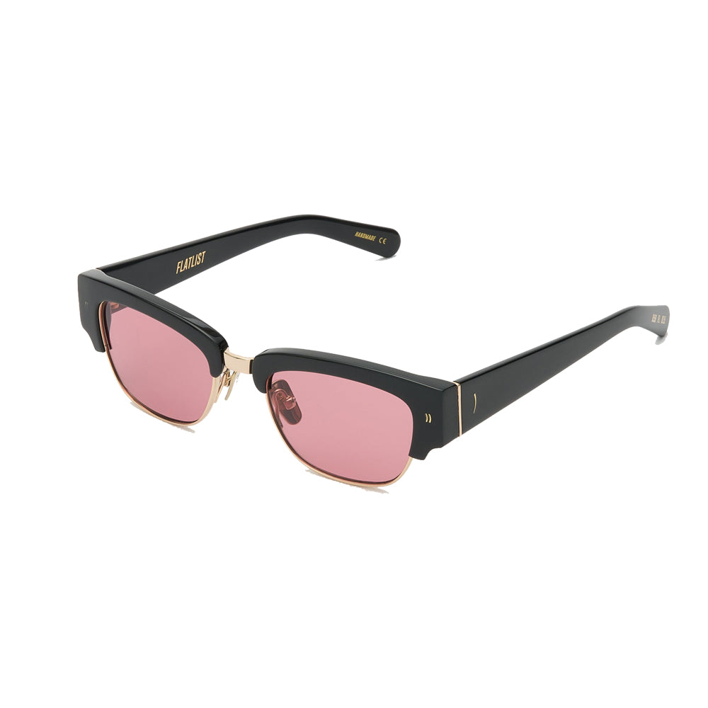 DEACON Solid Black/Dust Pink Lens