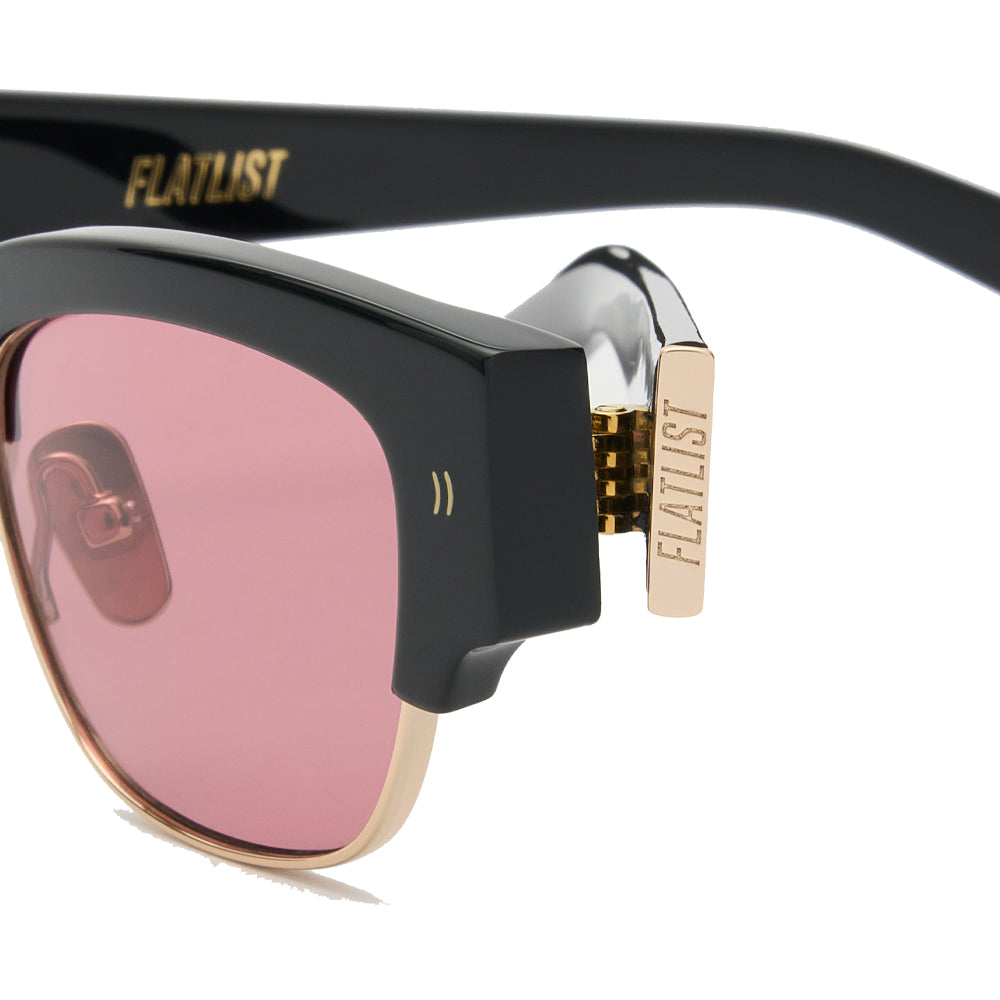 DEACON Solid Black/Dust Pink Lens