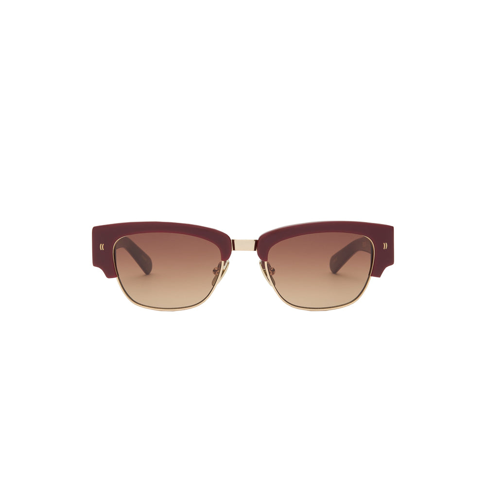 DEACON Solid Bordeaux/Brown Gradient Lens