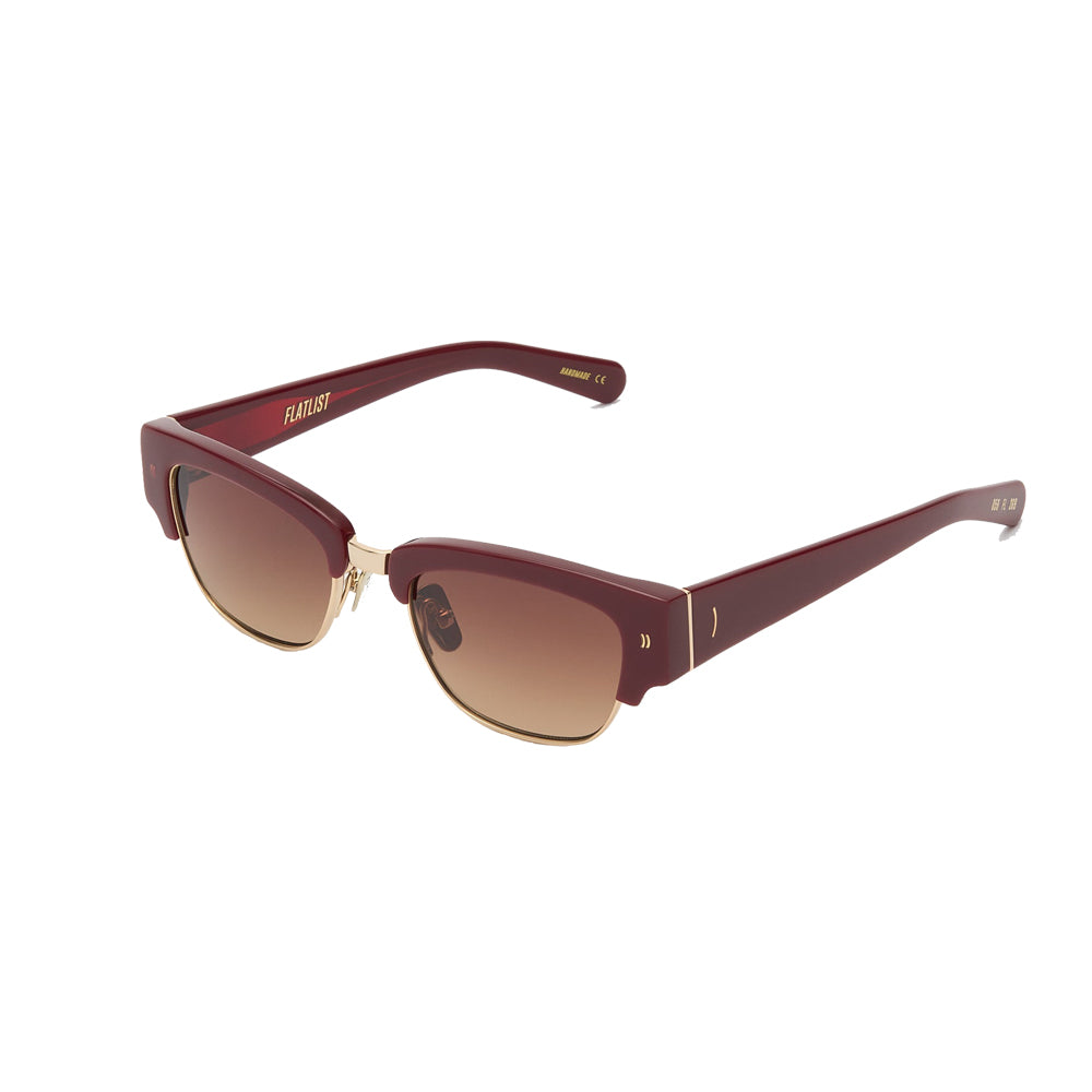DEACON Solid Bordeaux/Brown Gradient Lens