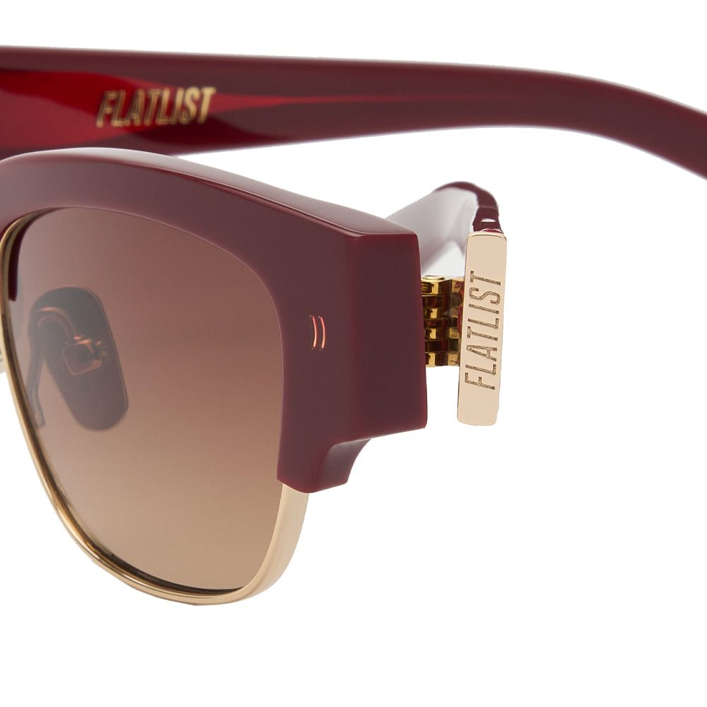 DEACON Solid Bordeaux/Brown Gradient Lens