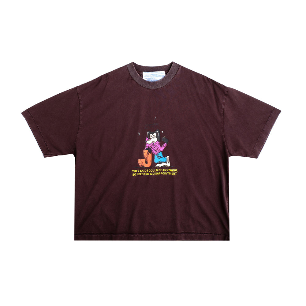 Disapointment Tee - Vintage Brown