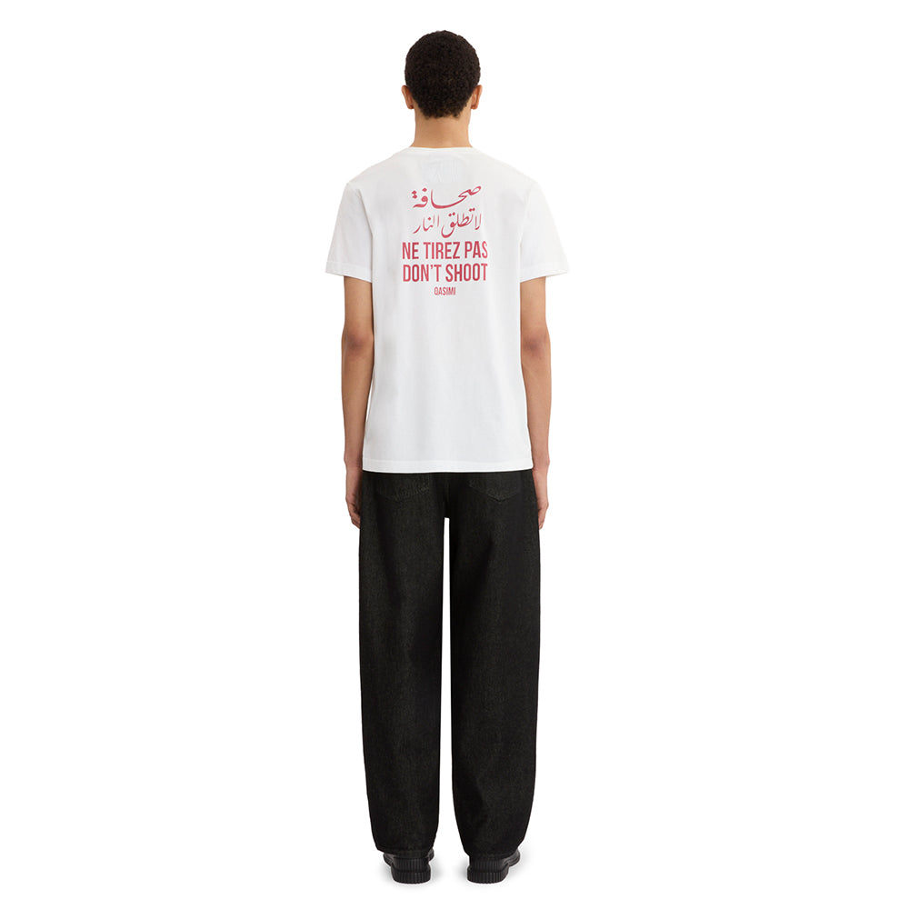 Don't Shoot T-Shirt - White