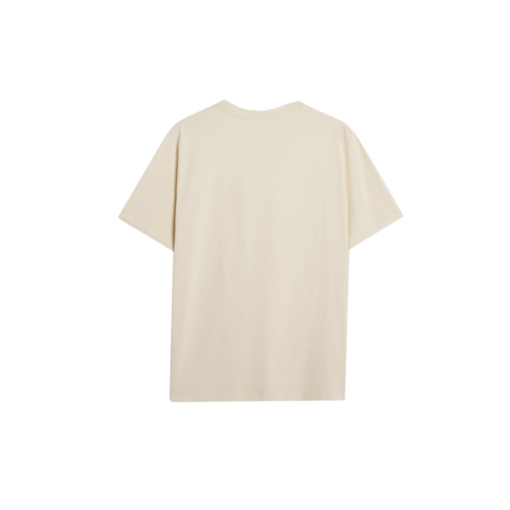 Double Fox Head Comfort T-Shirts - Latte