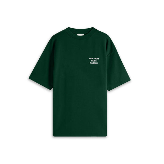 Le T-Shirt Slogan (Dark Green)