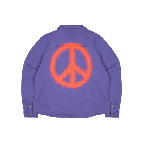 Peace Over Shirt (Purple)