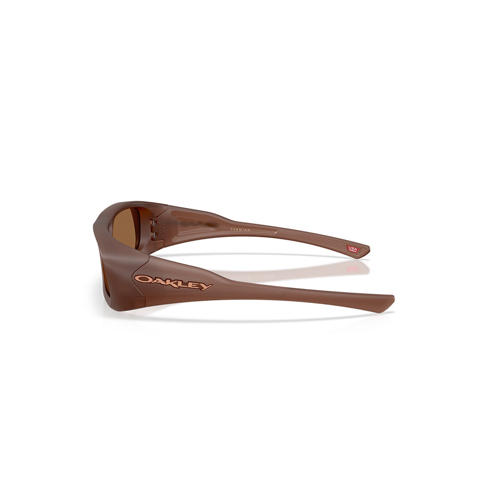 Dame D.O.L.L.A. x Oakley Permian - Matte Transparent Mahogany/Prizm Bronze