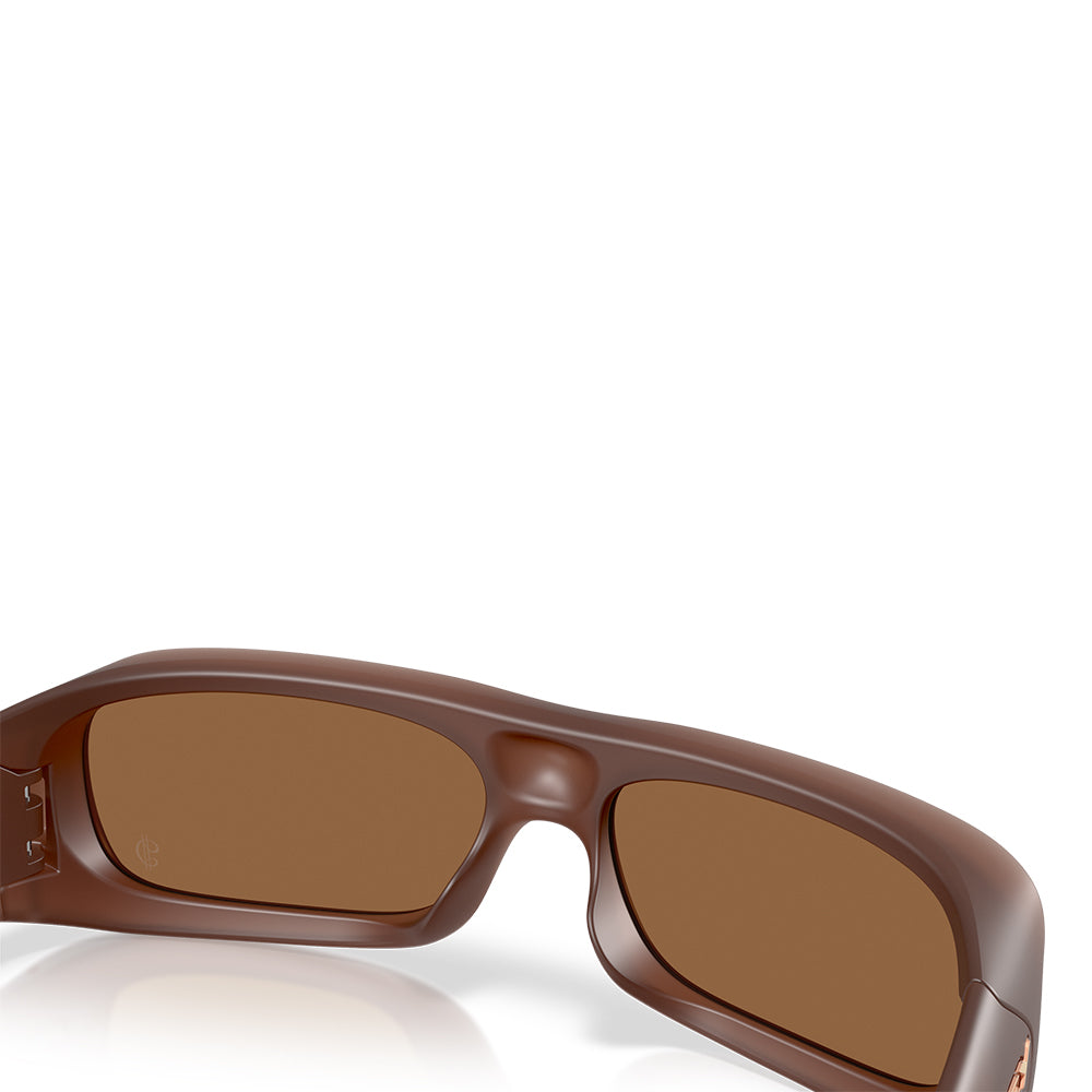 Dame D.O.L.L.A. x Oakley Permian - Matte Transparent Mahogany/Prizm Bronze