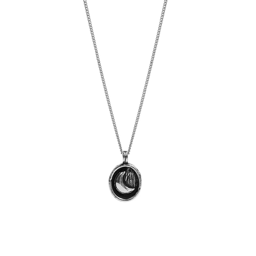 Day & Night Necklace - Silver