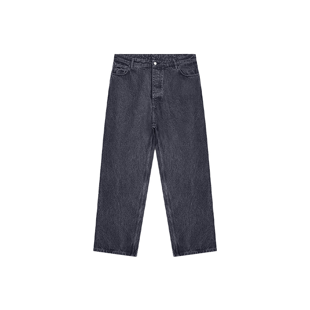 Denim Pants Washed - Black