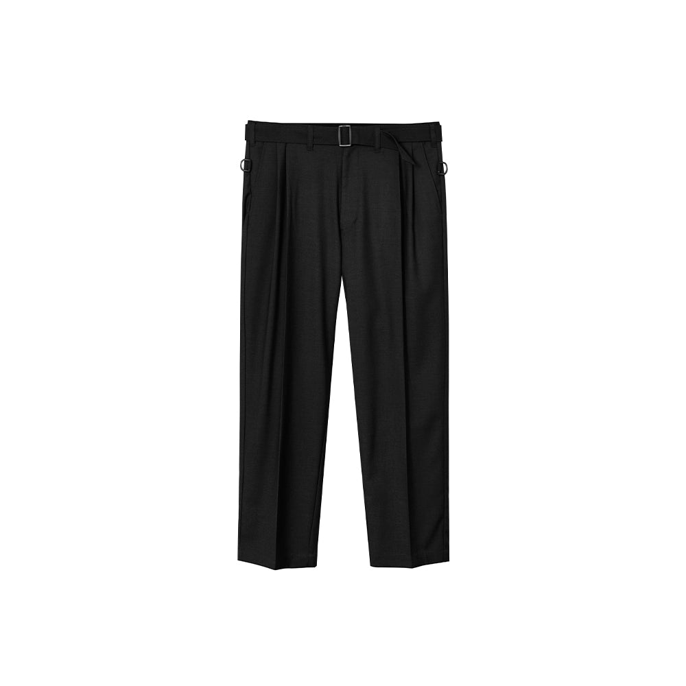 Dress Fake Bontage Pant - Black