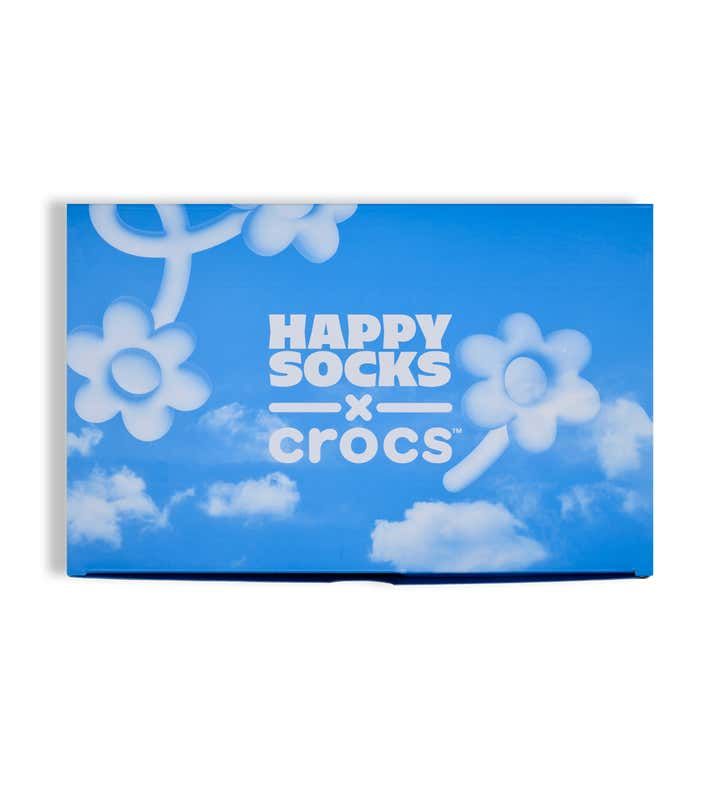 Happy Socks x Crocs Classic Bundle (Powder Blue)