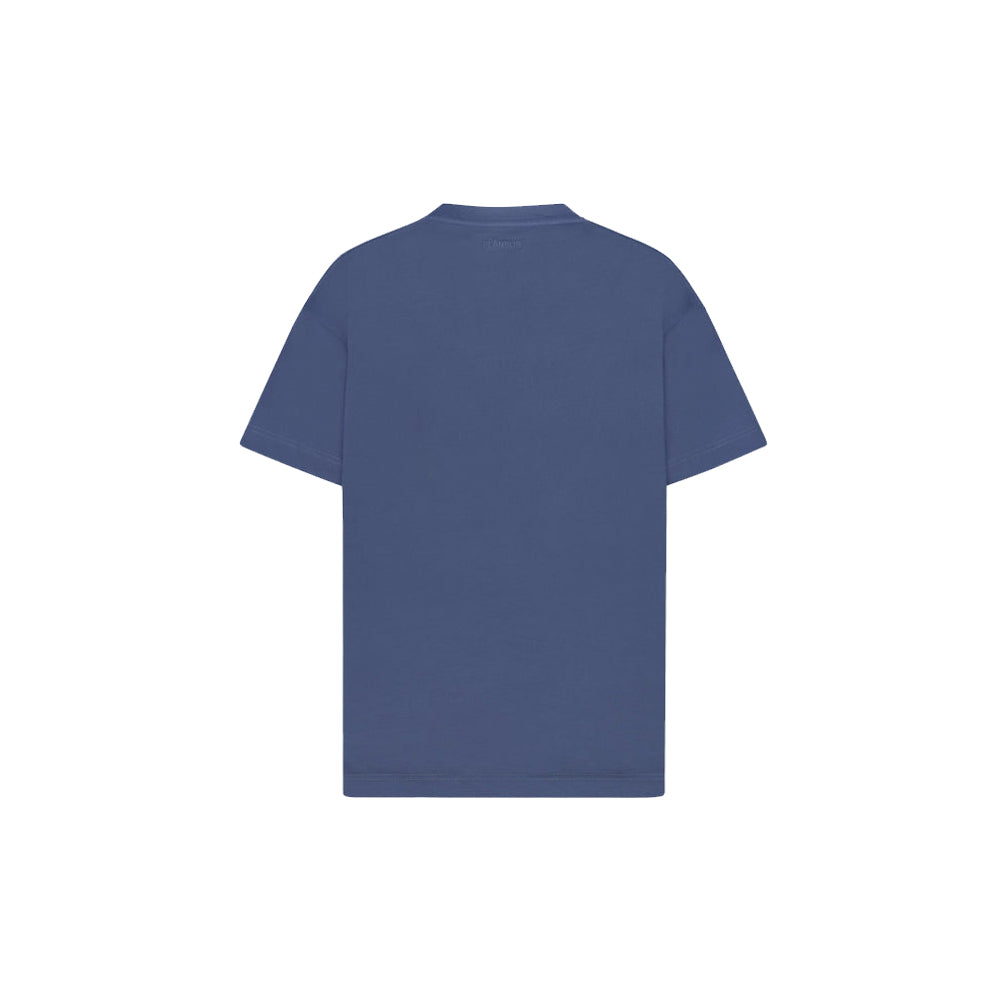 Embossed T-Shirt (Deep Blue)