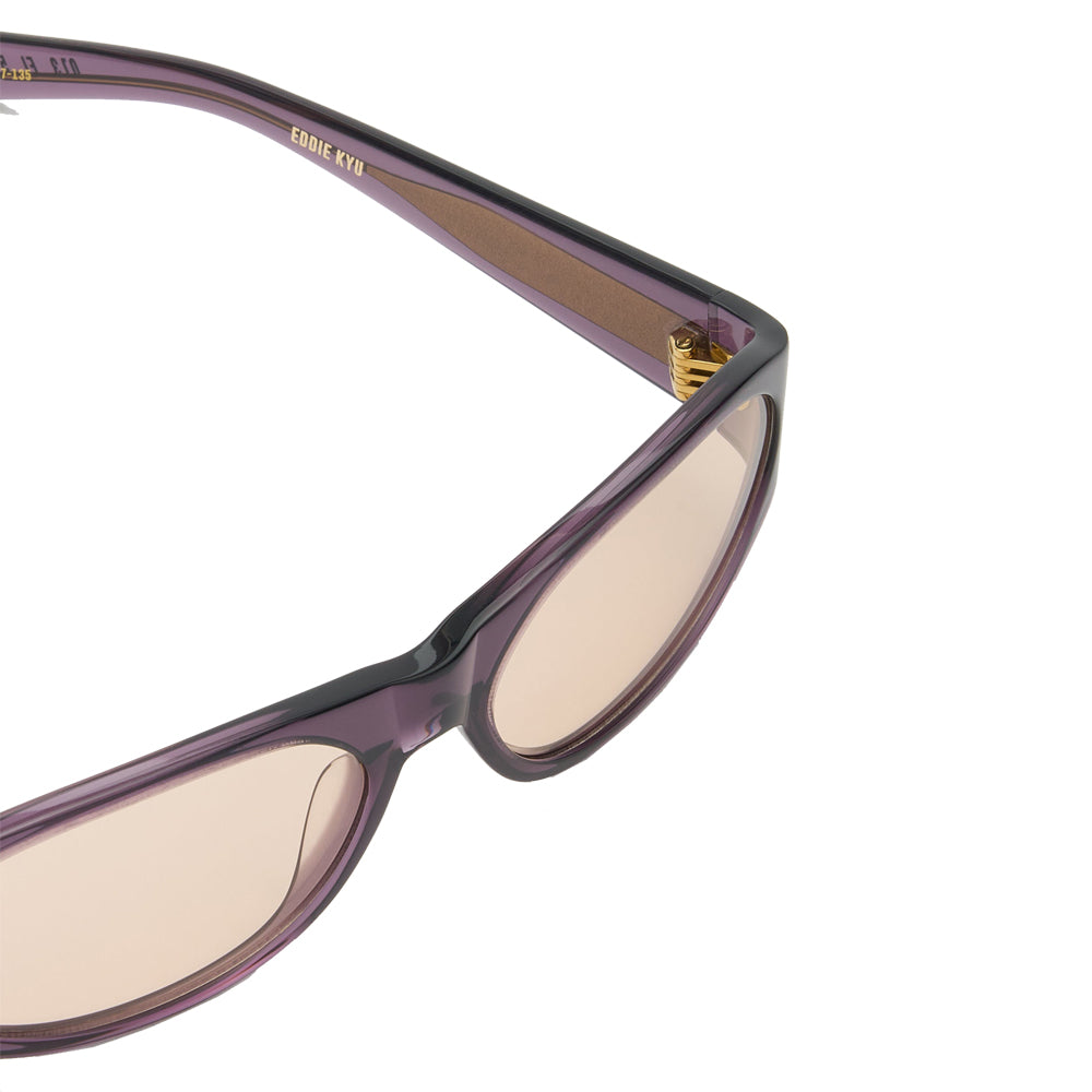 EDDIE KYU Crystal Wineberry/Peach Lens