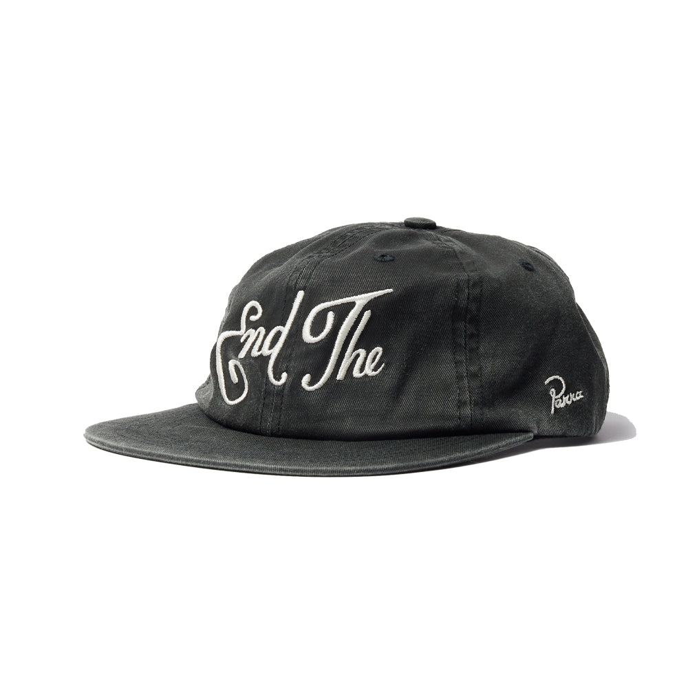 End The 6 Panel Hat - Black
