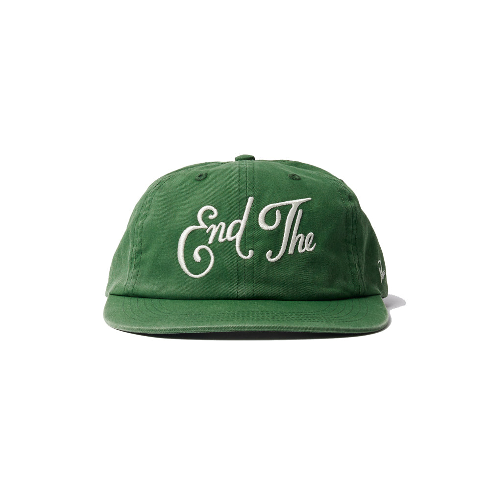 End The 6 Panel Hat - Green