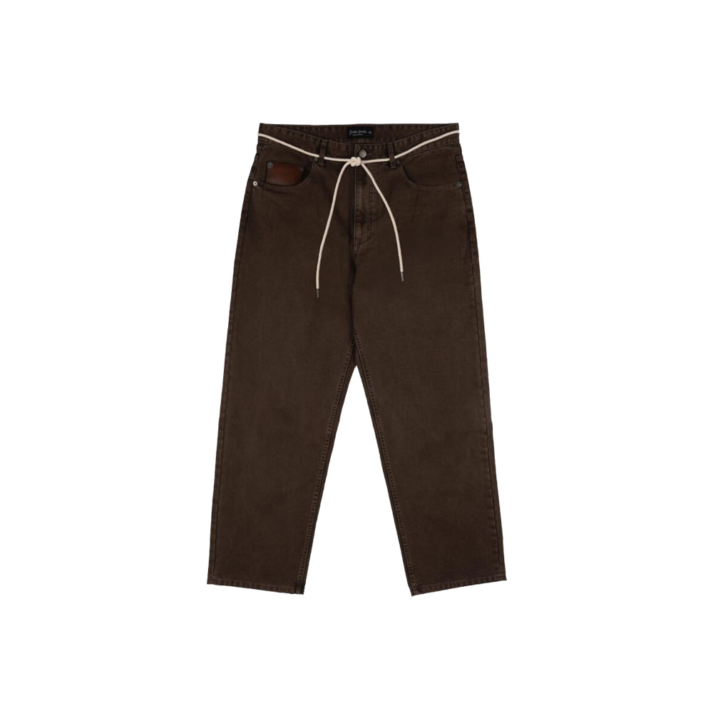 Everyday Quartier Pants - Washed Brown