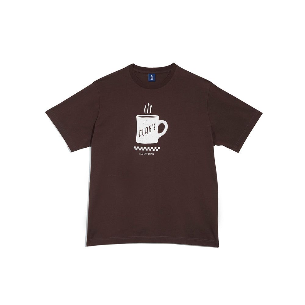 تي شيرت مج (بني)