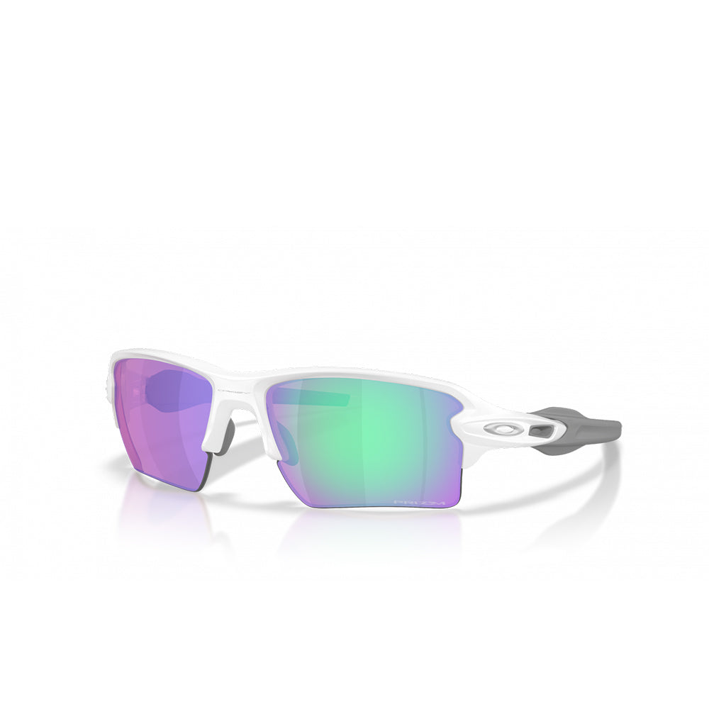 Flak 2.0 XL - Matte White/Prizm Golf