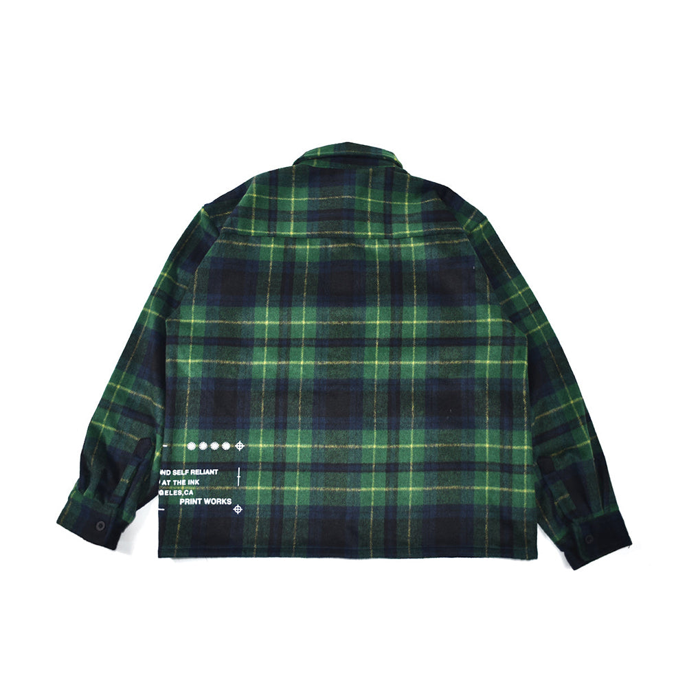 Eyes Flannel (Green)