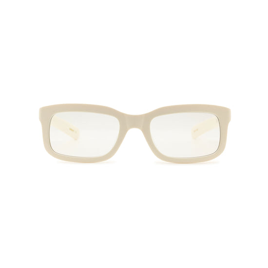 PALMER (Cream White / Transparent Grey Lens)