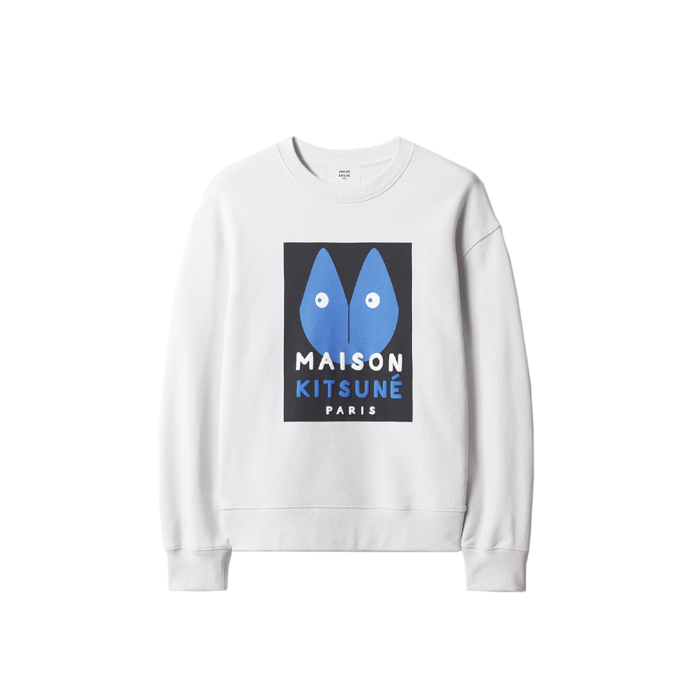 Fortune Fox Comfort Sweatshirt - Cloud Grey