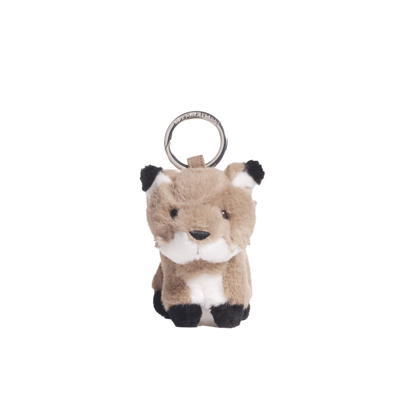 Fox Bag Charm - Frosted Brown