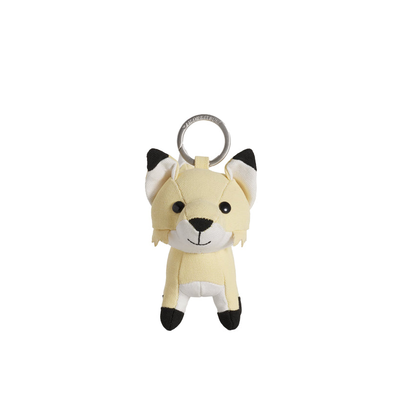 Fox Bag Charm - Straw