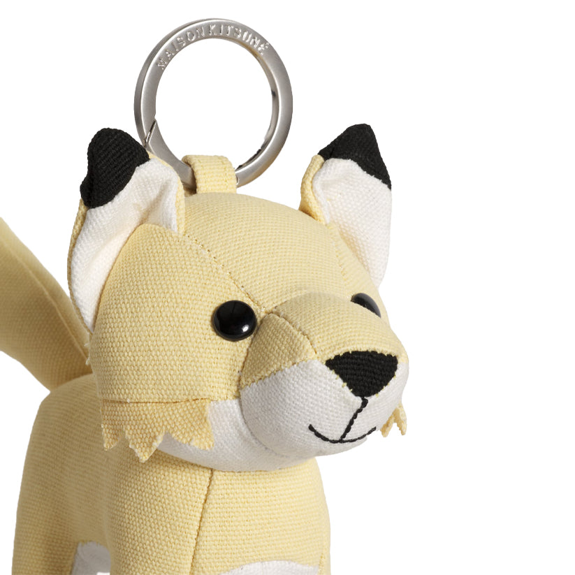 Fox Bag Charm - Straw