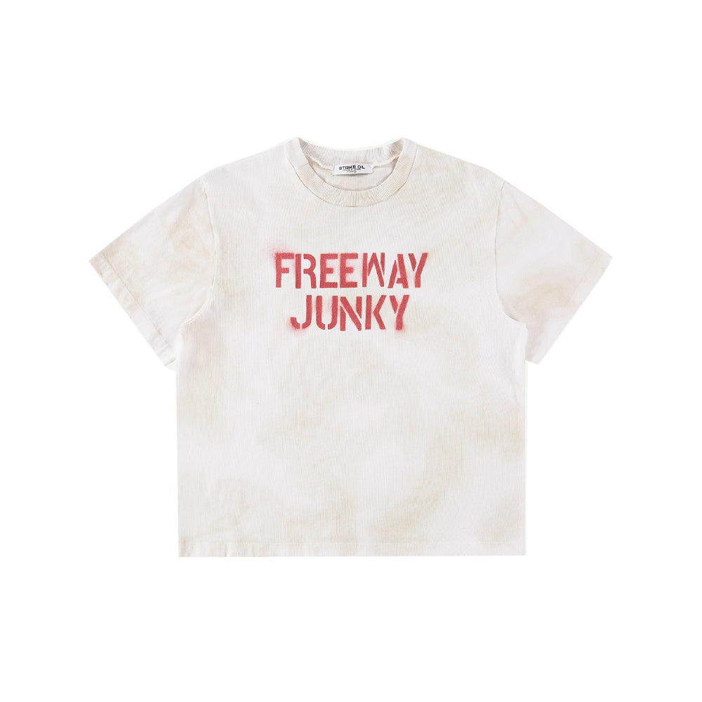 Freeway Junky Tee - Cream