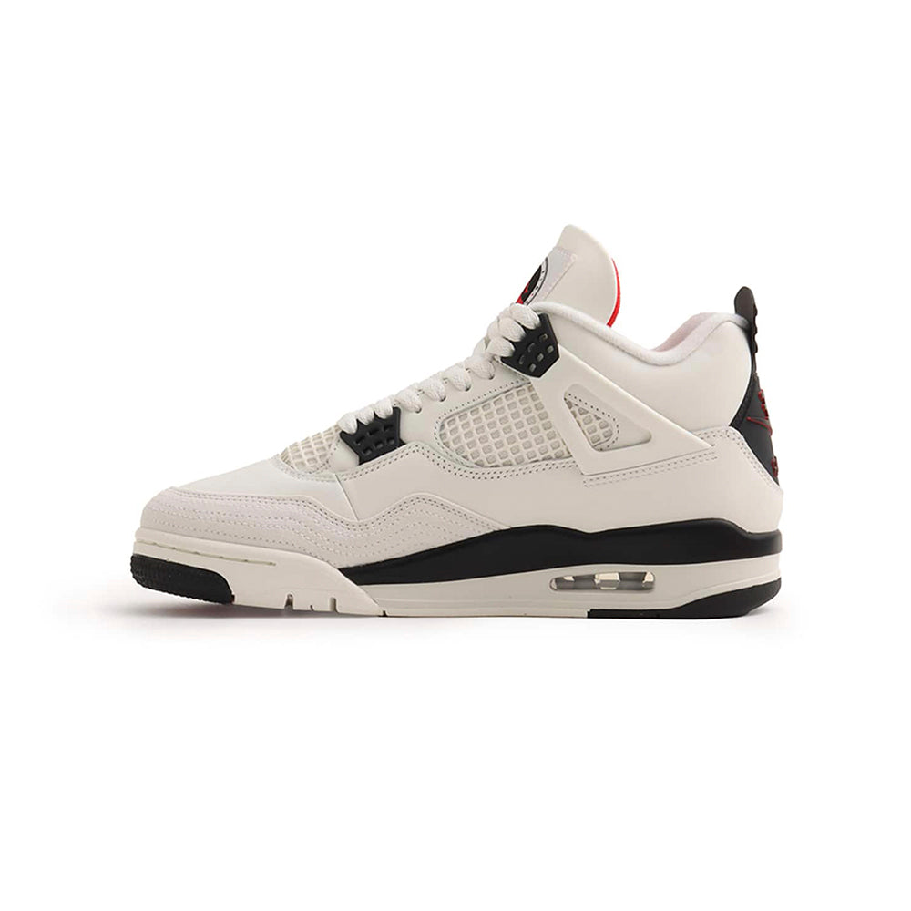 Flight Club x Air Jordan 4 Retro OG - Sail/Black University Red