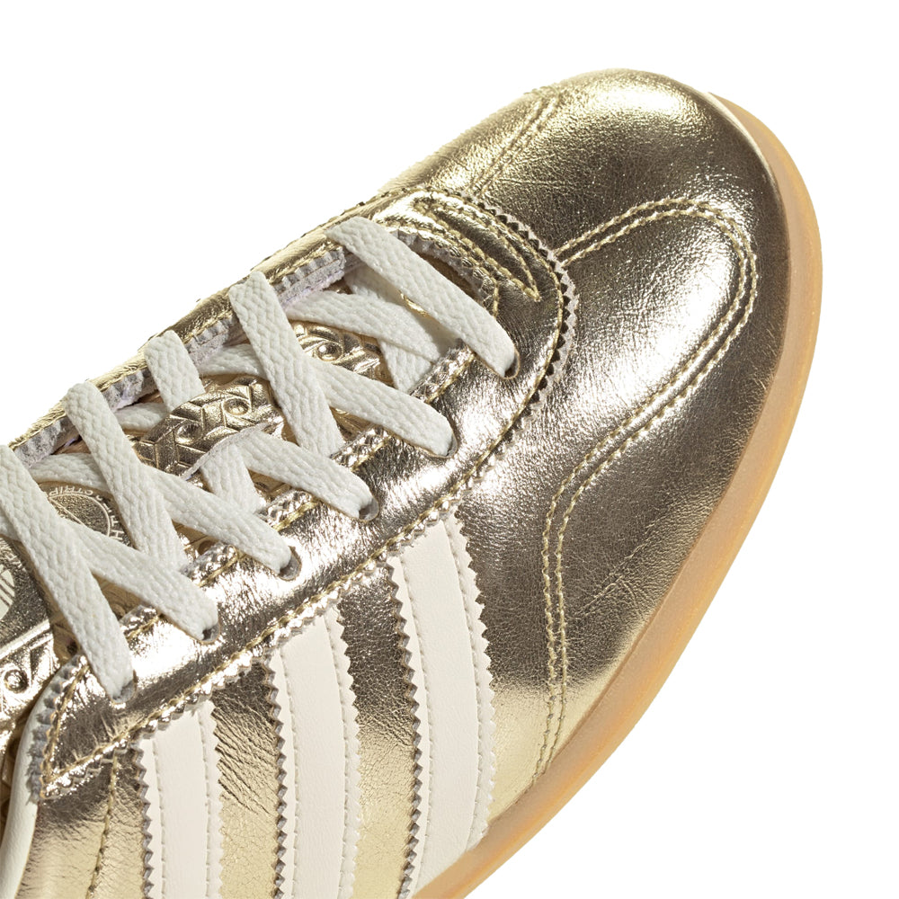 Women's Gazelle Low Pro - Gold Metallic/Off White/Gum