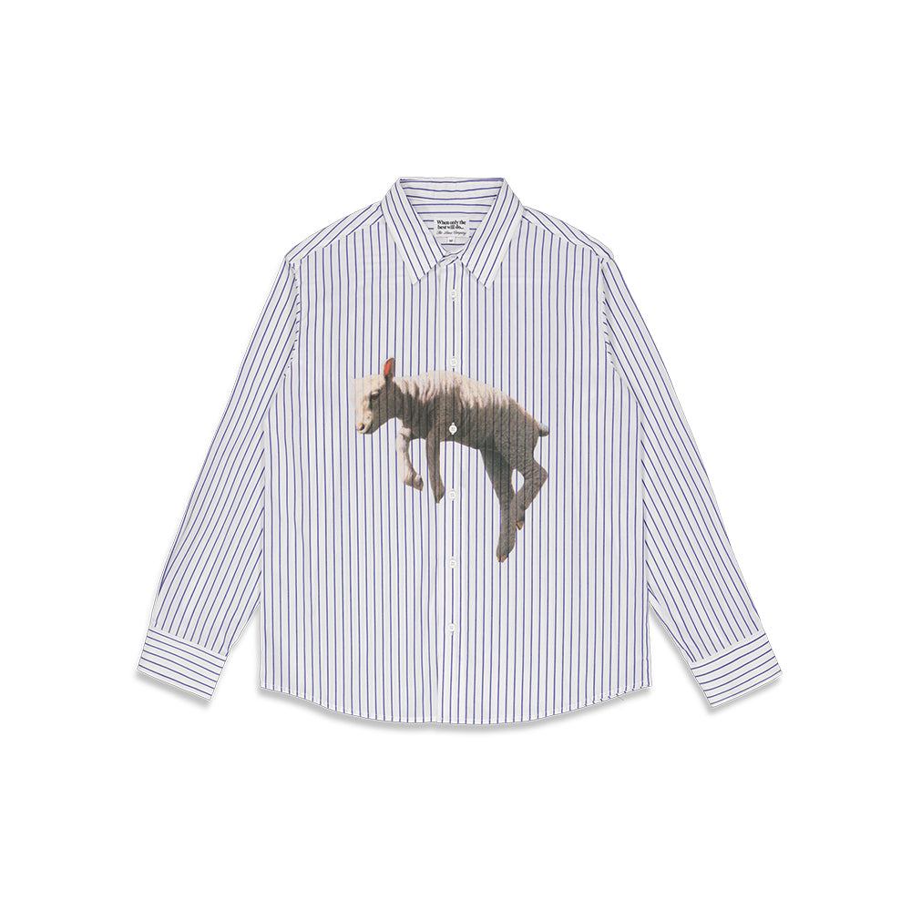 Good As Gold x TLC Lamb Shirt - White