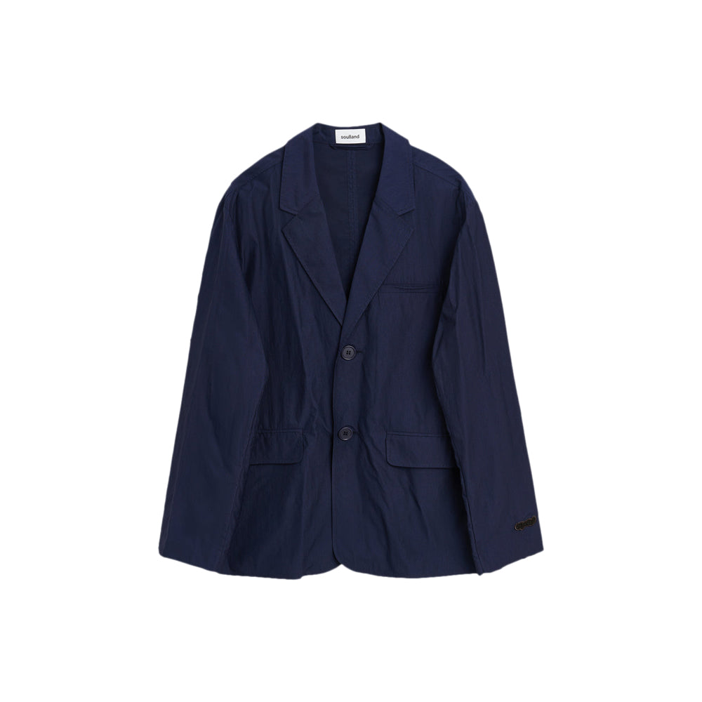 Soulland Gabe Blazer (Navy) – Concepts Dubai