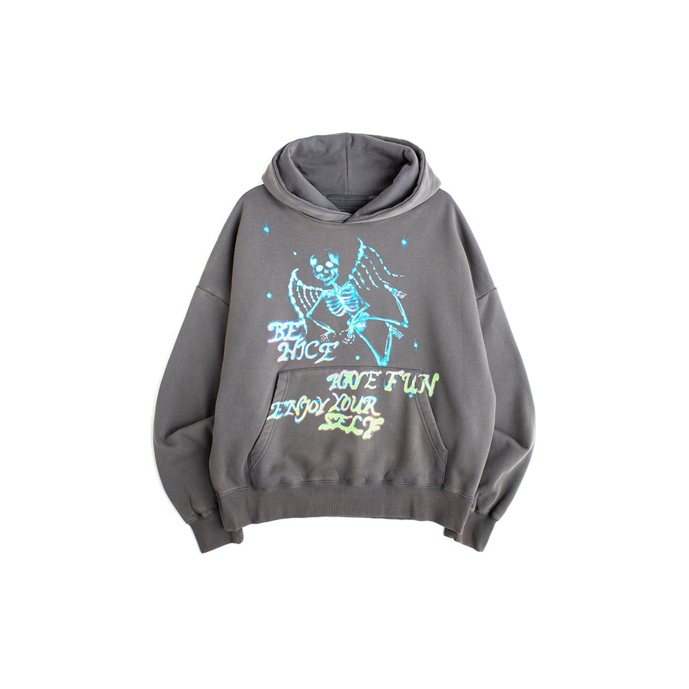 Enjoy Yourself Hoodie - Vintage Grey