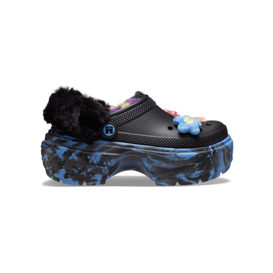 Happy Socks x Crocs Classic Bundle (Black/Teal)