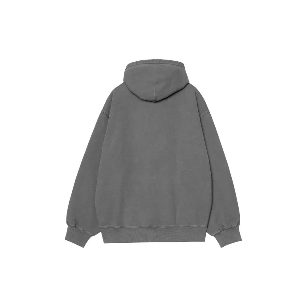 Hooded Vista Sweat - Black Garment Dyed