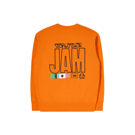 Jam Sweat (Orange Tiger Garment Washed)