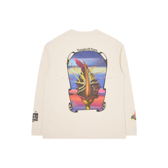 Temple Of Flora TS LS (Whisper White Garment Washed)