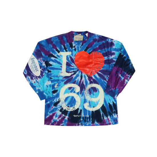 Pura LS L (tie dye blue)