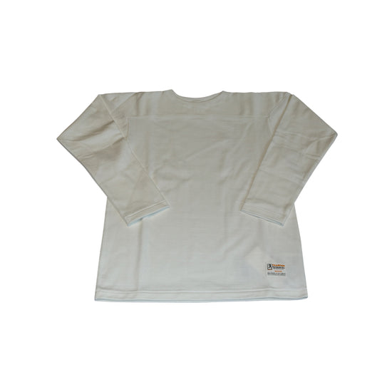 Long Sleeve Crewneck T-Shirt (White)