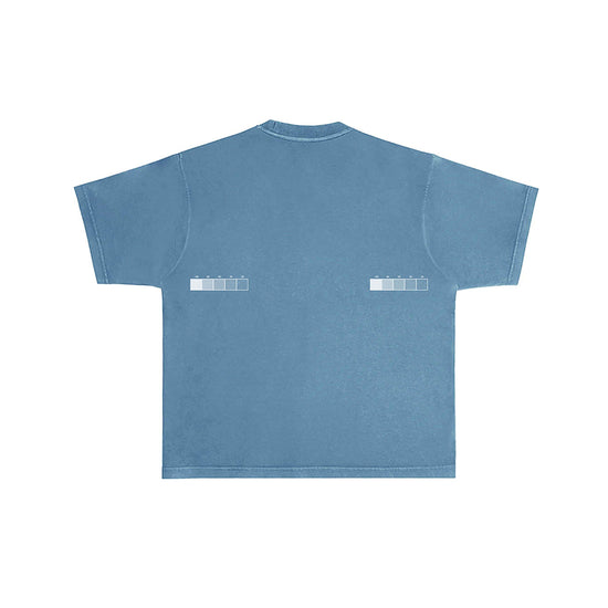 Kintaro Box SS Tee (Aqua)