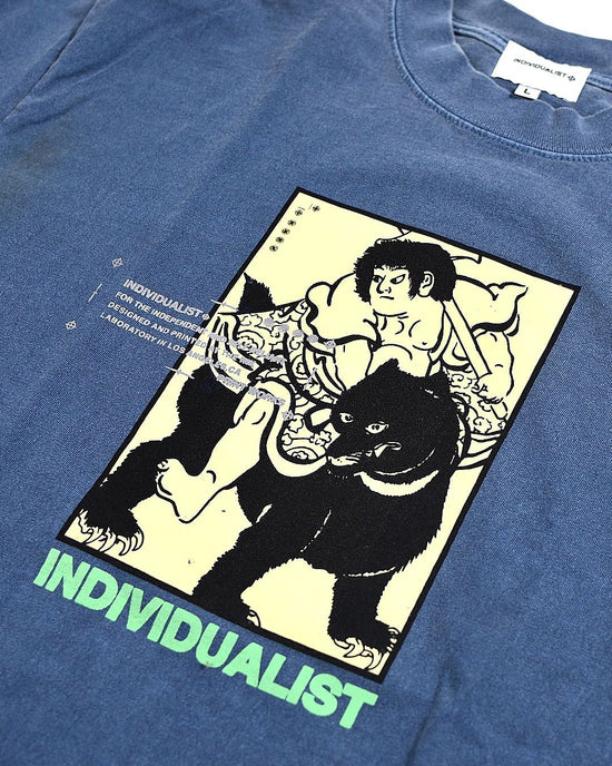 Kintaro Box SS Tee (Aqua)