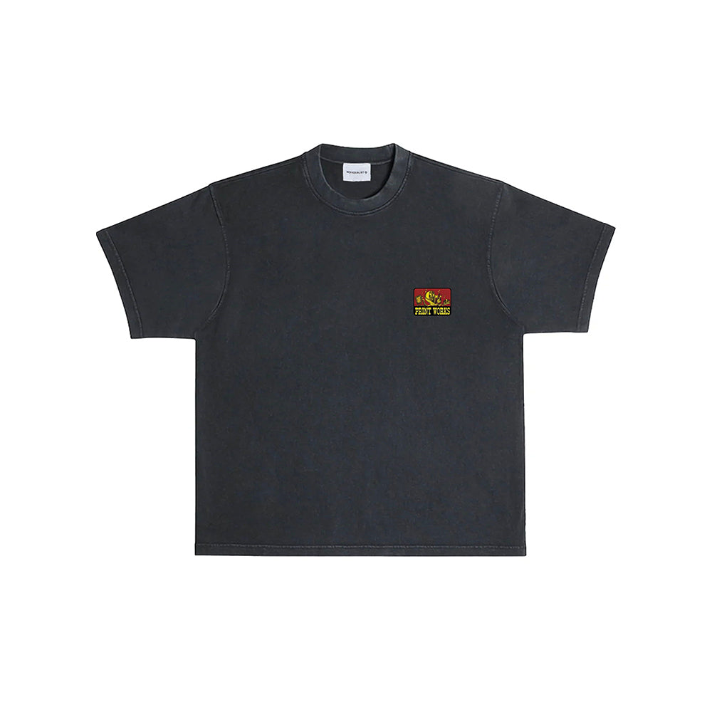 Octo Works Logo SS Tee (Vintage Black)